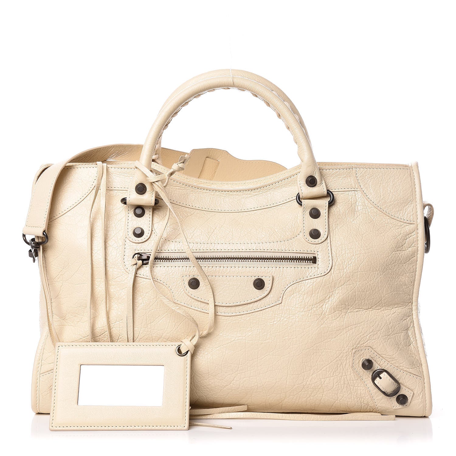Balenciaga Agneau Classic Hardware City Blanc Creme Light Craie 1 of 11