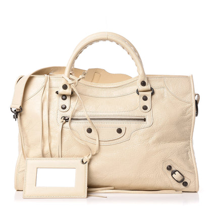 Balenciaga Agneau Classic Hardware City Blanc Creme Light Craie 1 of 11