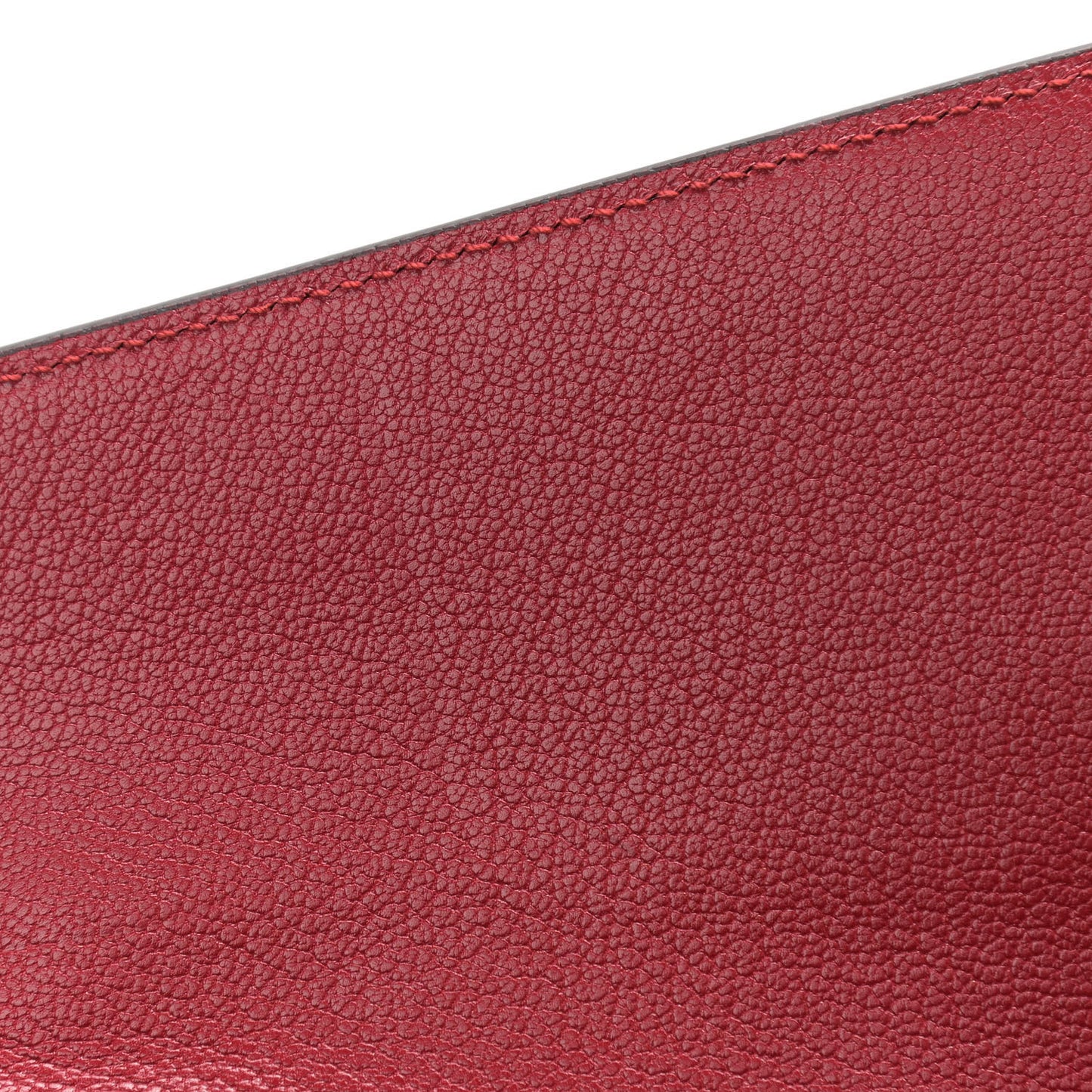 Calfskin Osiride Future Top Handle Bag Red