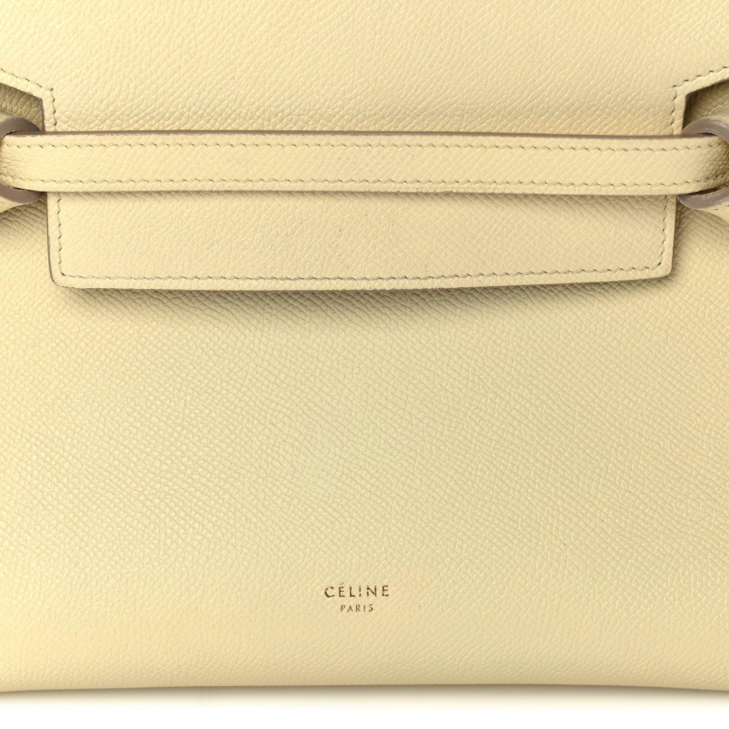 Celine Grained Calfskin Nano Belt Bag Linen 6 of 8