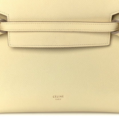 Celine Grained Calfskin Nano Belt Bag Linen 6 of 8