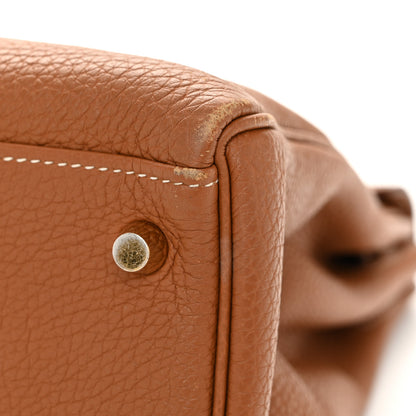 Hermes Togo Kelly Retourne 32 Gold 12 of 13