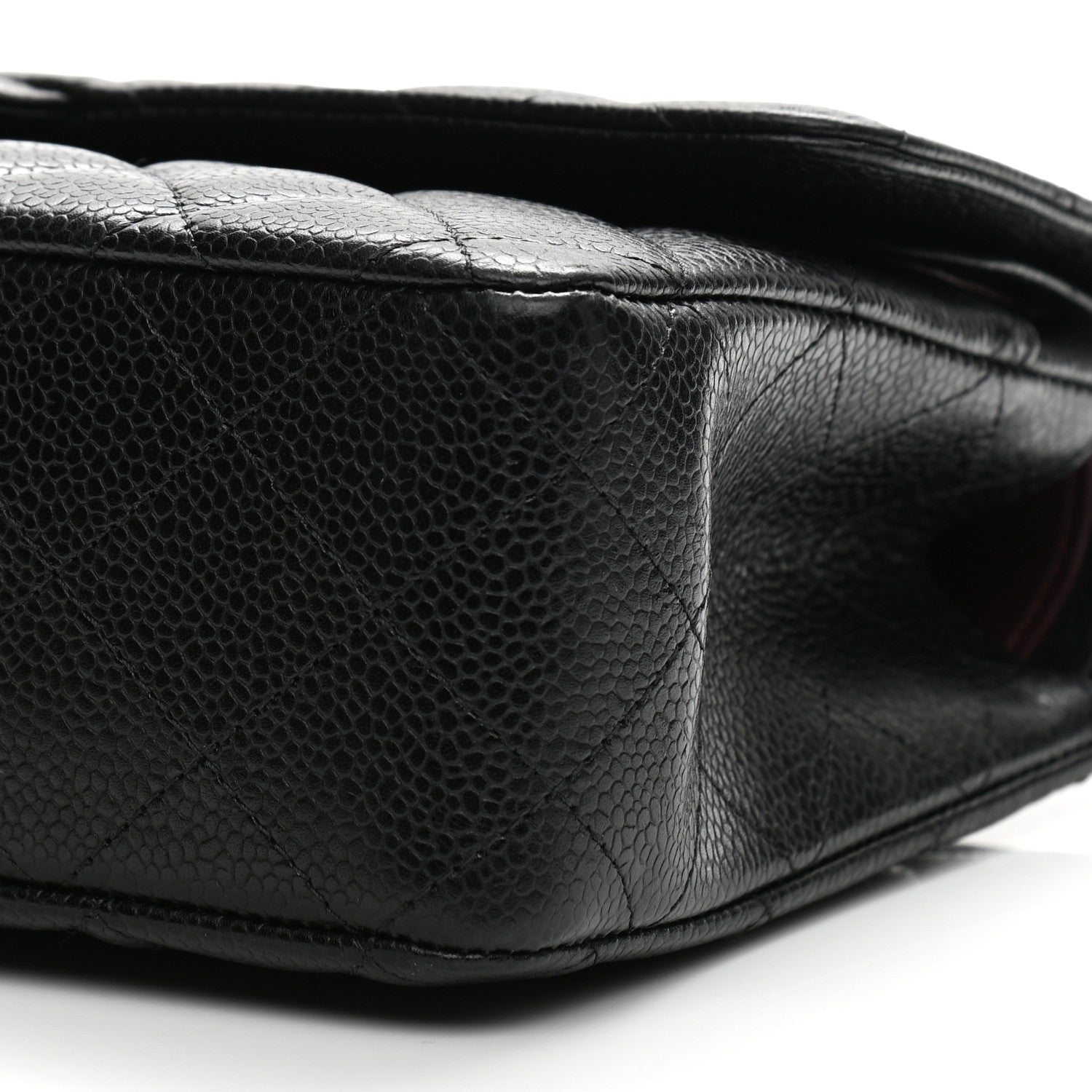 Chanel Caviar Quilted Medium Double Flap Black 5 of 10