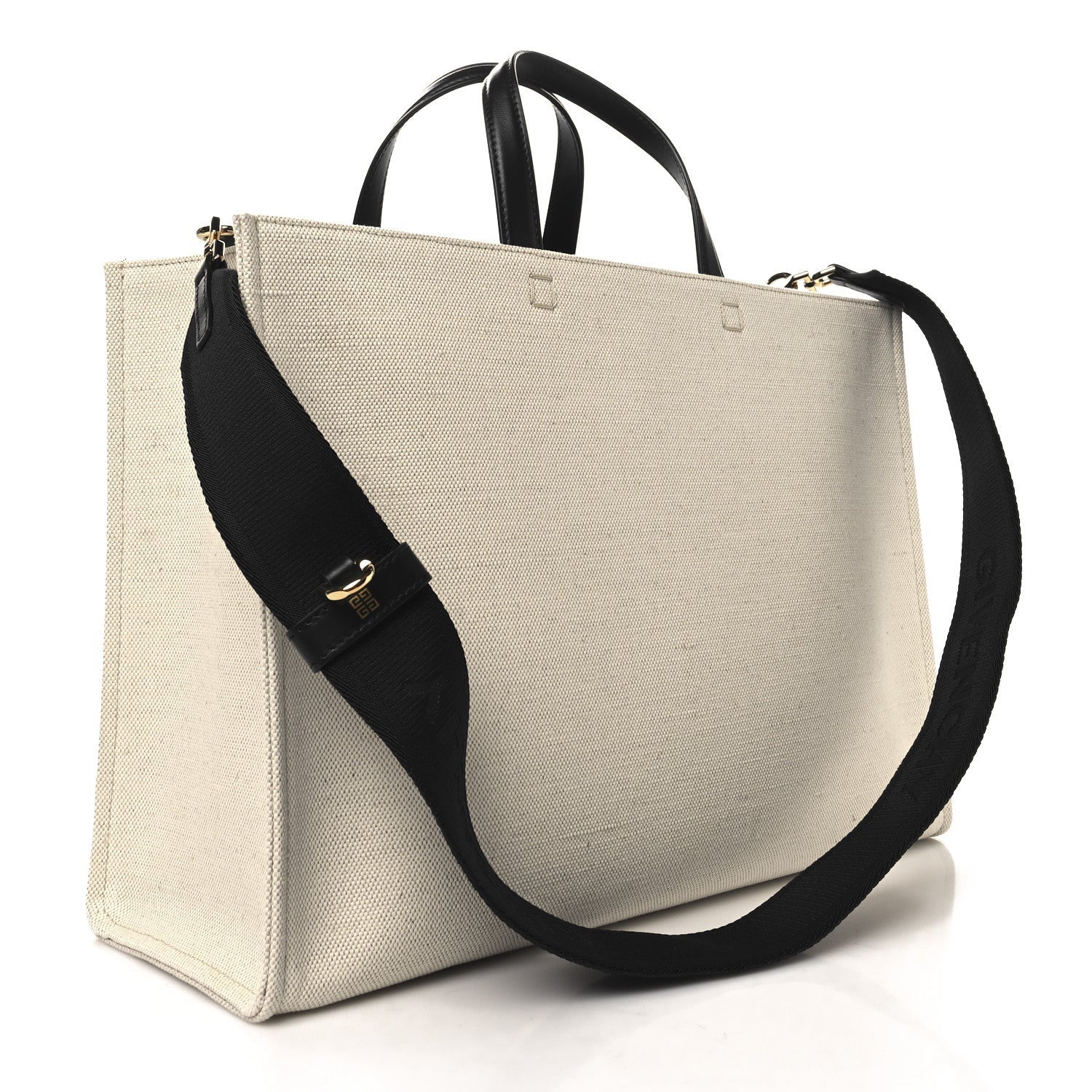 Givenchy Canvas Medium G-Tote Beige Black 3 of 7