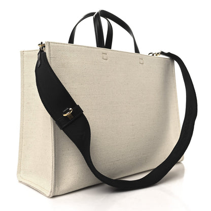 Givenchy Canvas Medium G-Tote Beige Black 3 of 7