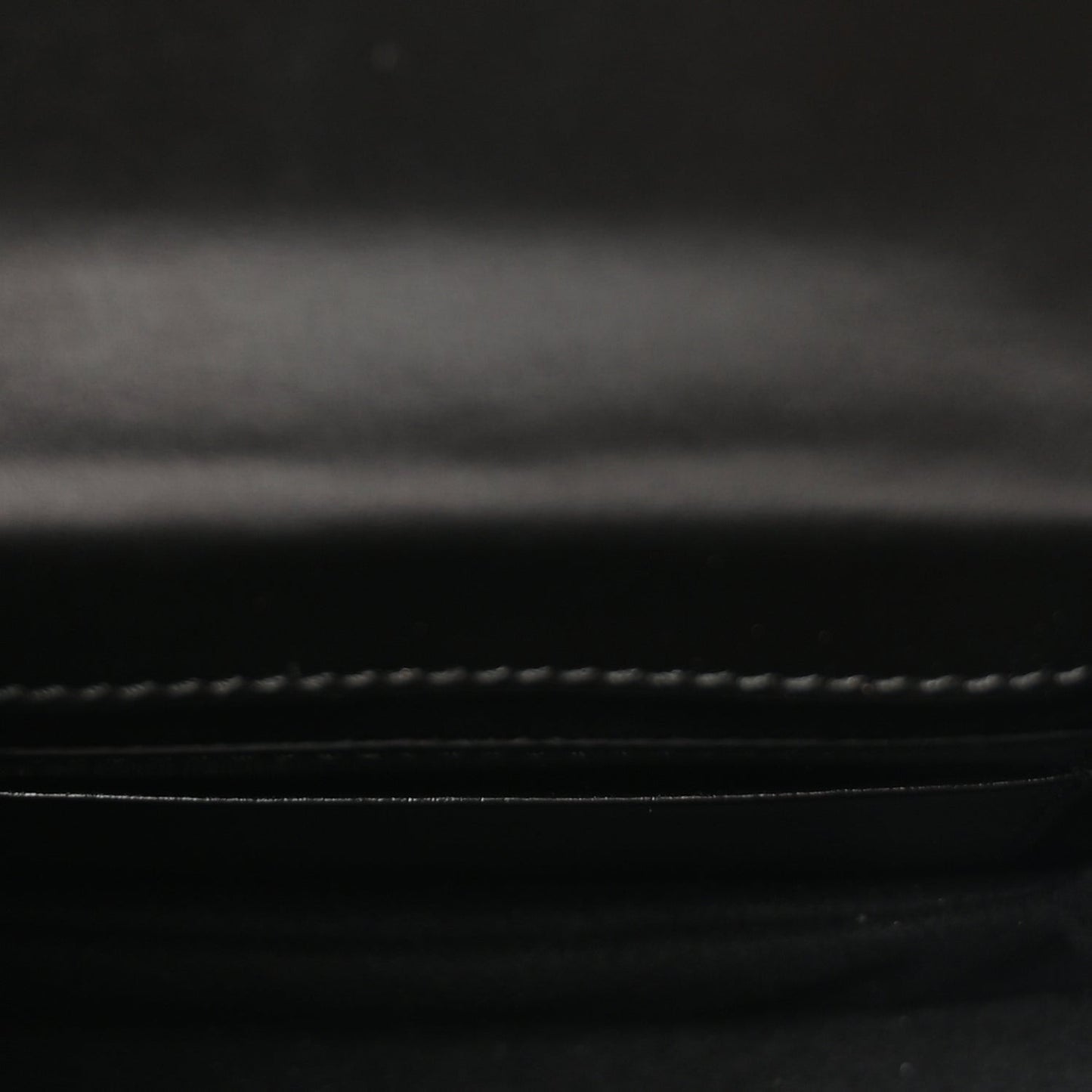 Moire Fabric Calfskin Rhinestone Monogram Monochrome Mini Bamboo 1947 Top Handle Chain Bag Black