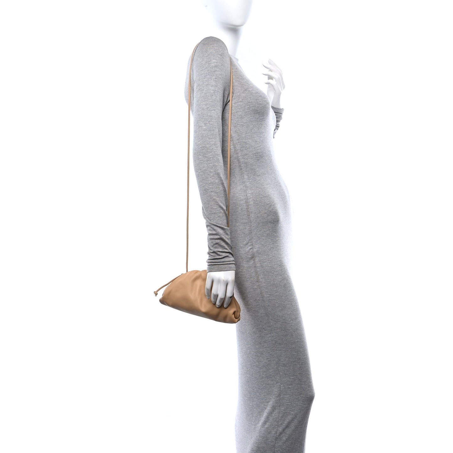 Butter Calfskin The Mini Pouch Almond