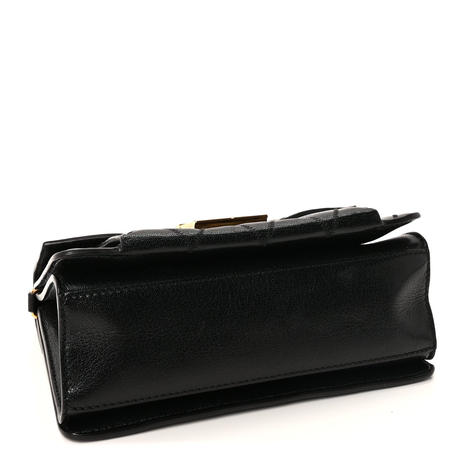 Givenchy Goatskin Quilted Small GV3 Shoulder Bag  Black 3 of 8