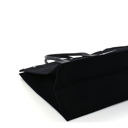 Saint Laurent Linen Calfskin Rive Gauche Tote 7 of 8