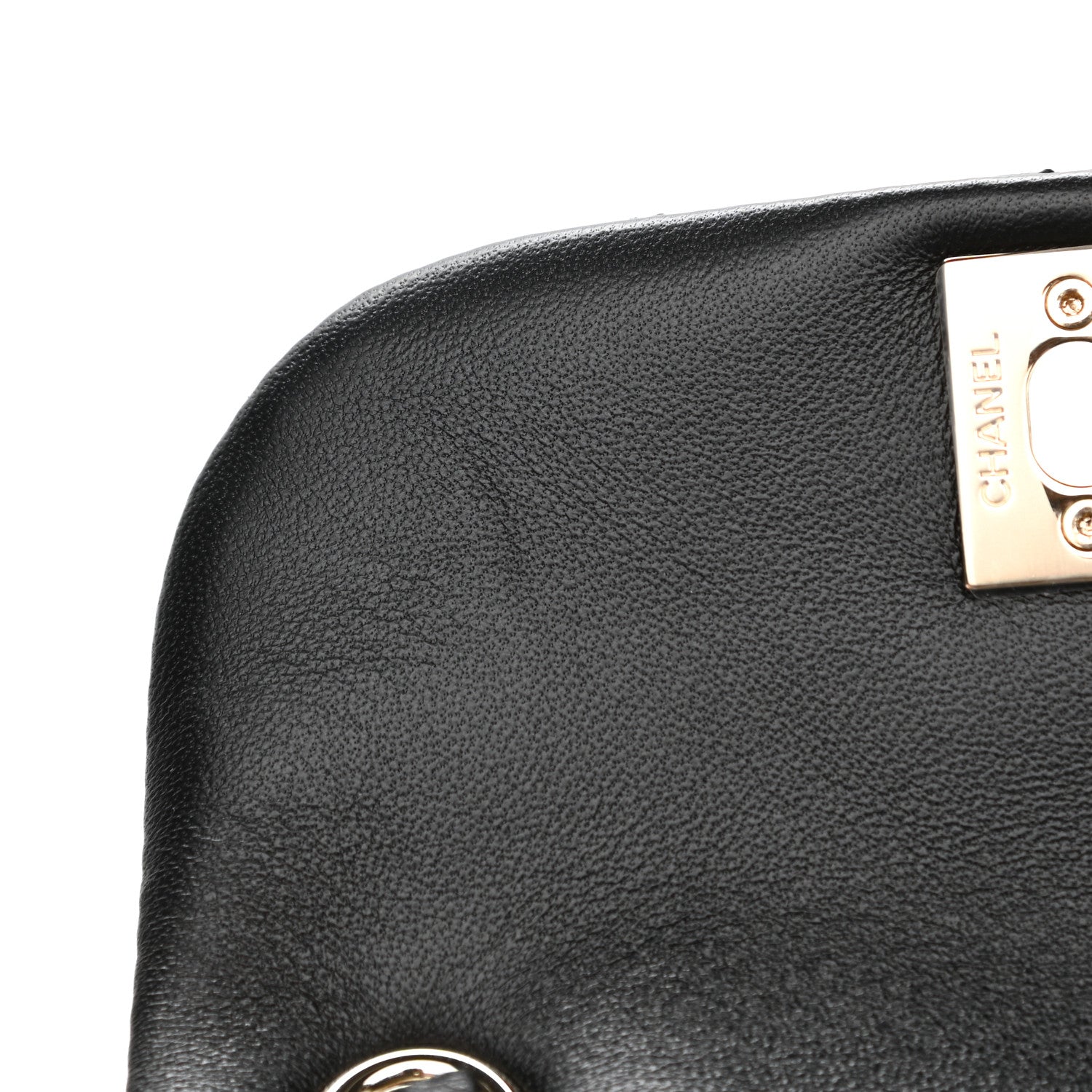 Chanel Lambskin Quilted Small Duma Drawstring Backpack Black 13 of 13