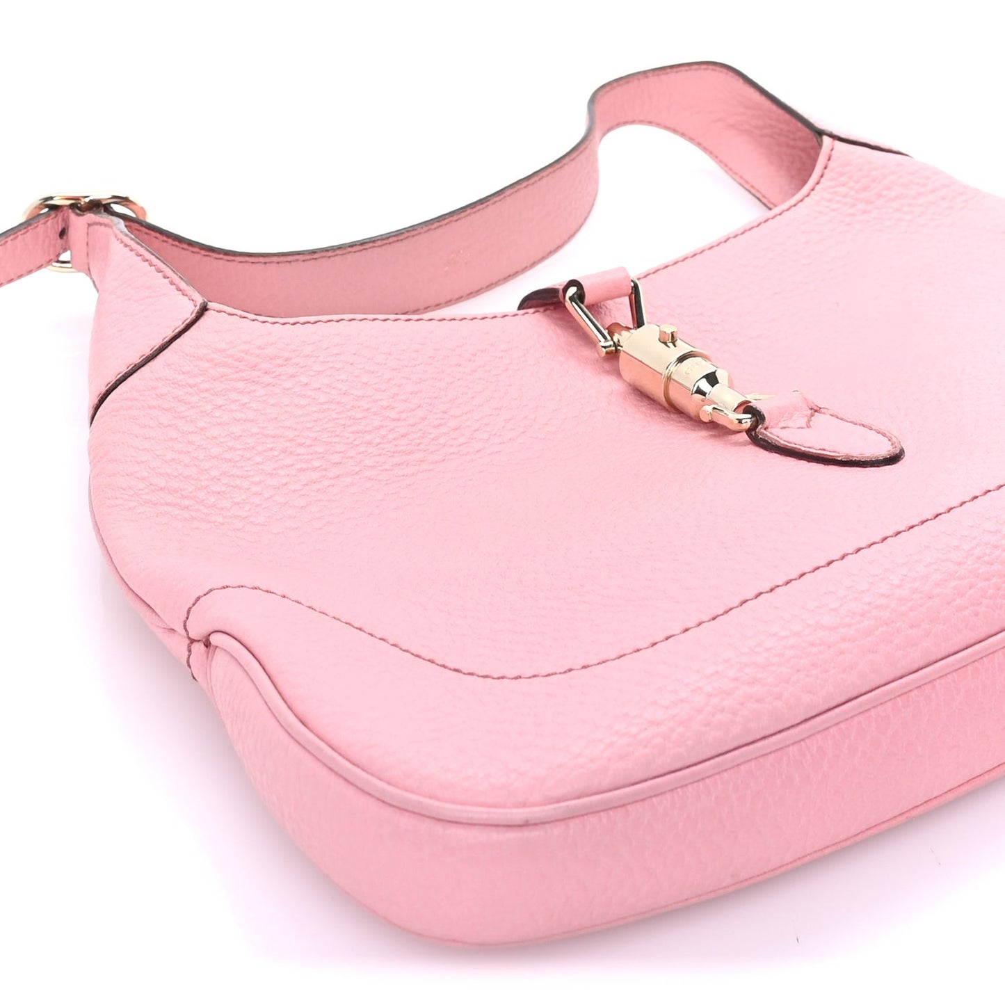 Soft Grained Calfskin Small Jackie O Hobo Pink