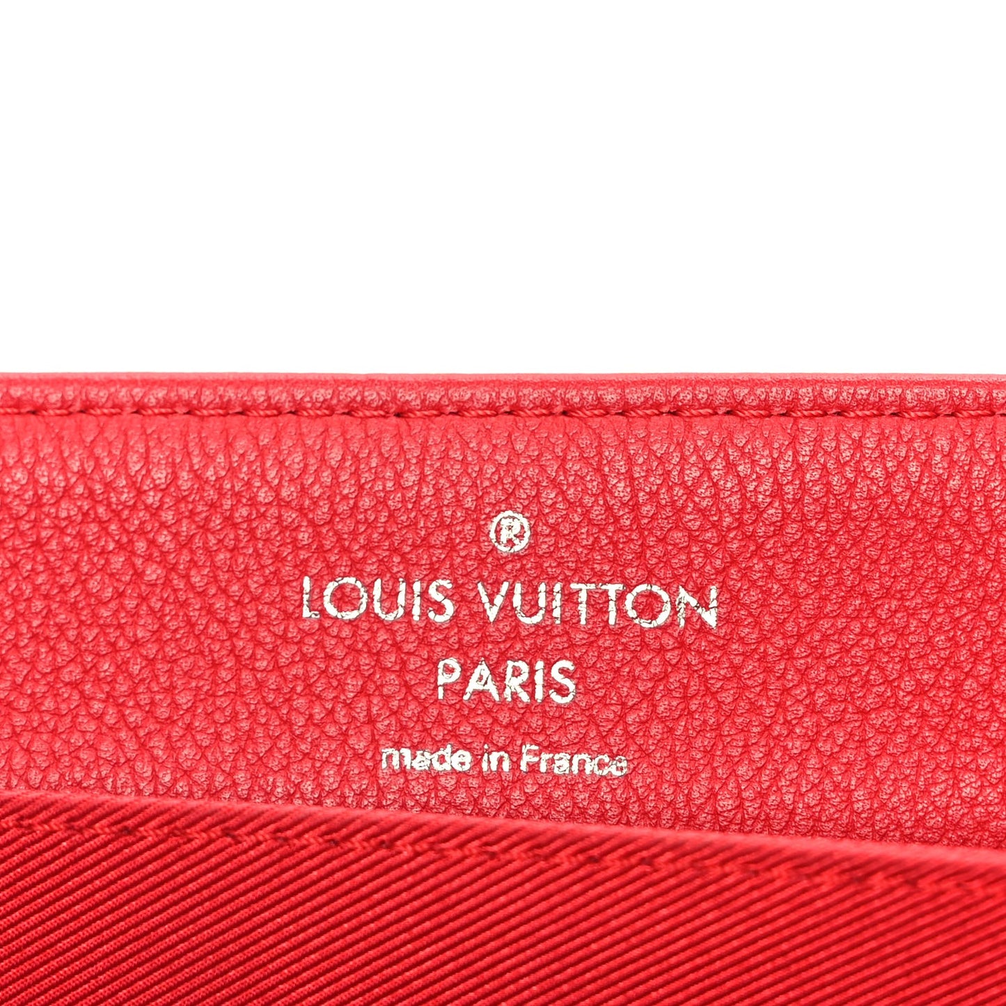Soft Calfskin Lockme II Top Handle Rubis