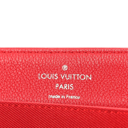 Louis Vuitton Soft Calfskin Lockme II Top Handle Rubis 5 of 8
