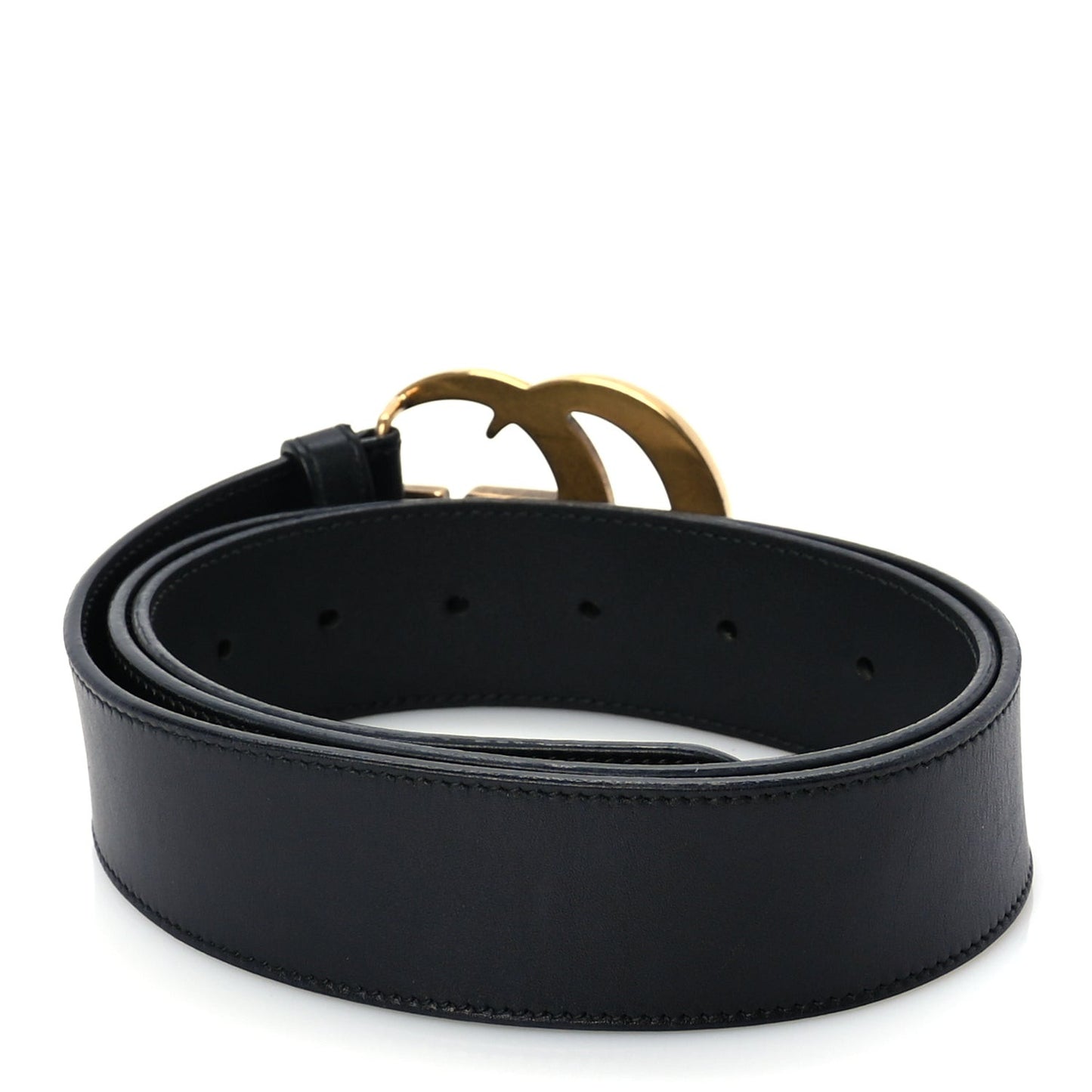 Calfskin Double G 40mm Belt 95 38  Black