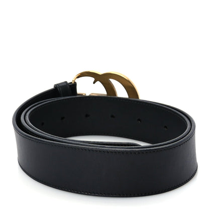 Gucci Calfskin Double G 40mm Belt 95 38  Black 2 of 5