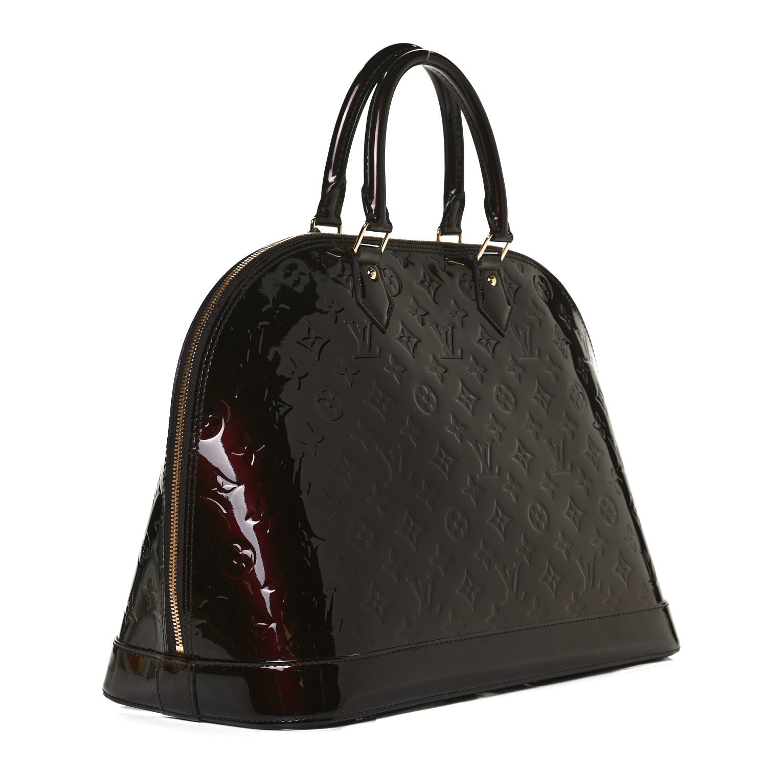 Louis Vuitton Vernis Alma GM Amarante 4 of 13