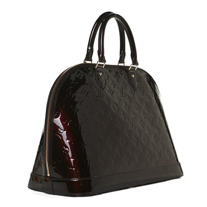 Louis Vuitton Vernis Alma GM Amarante 4 of 13