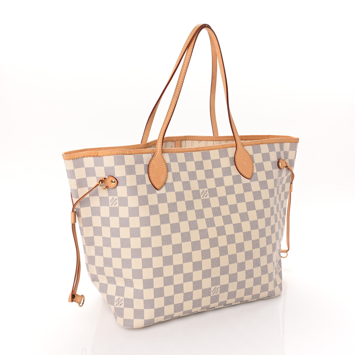 Louis Vuitton Damier Azur Neverfull MM 2 of 8