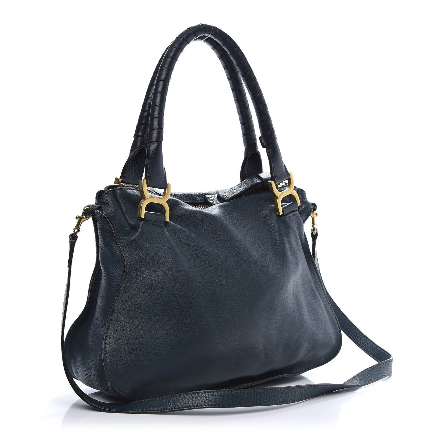 Chloe Calfskin Medium Marcie Satchel Overseas 3 of 18
