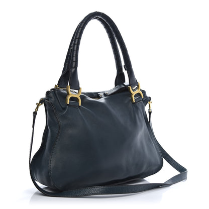 Chloe Calfskin Medium Marcie Satchel Overseas 3 of 18
