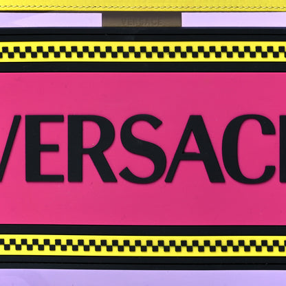 Versace Vinyl Rubber Calfskin 90s Logo Pouch Multicolor 6 of 8