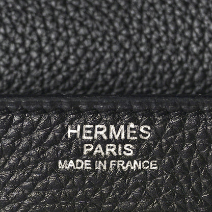 Hermes Togo Kelly Retourne 32 Black 5 of 9