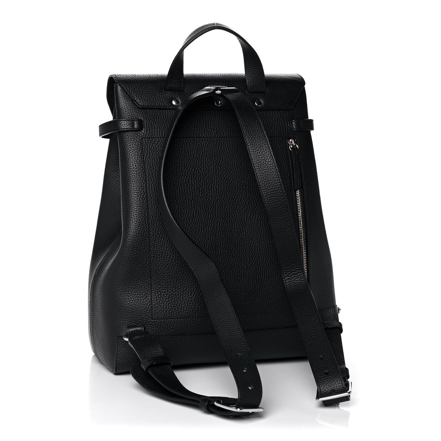 Classic Grain Calfskin Chiltern Backpack Black