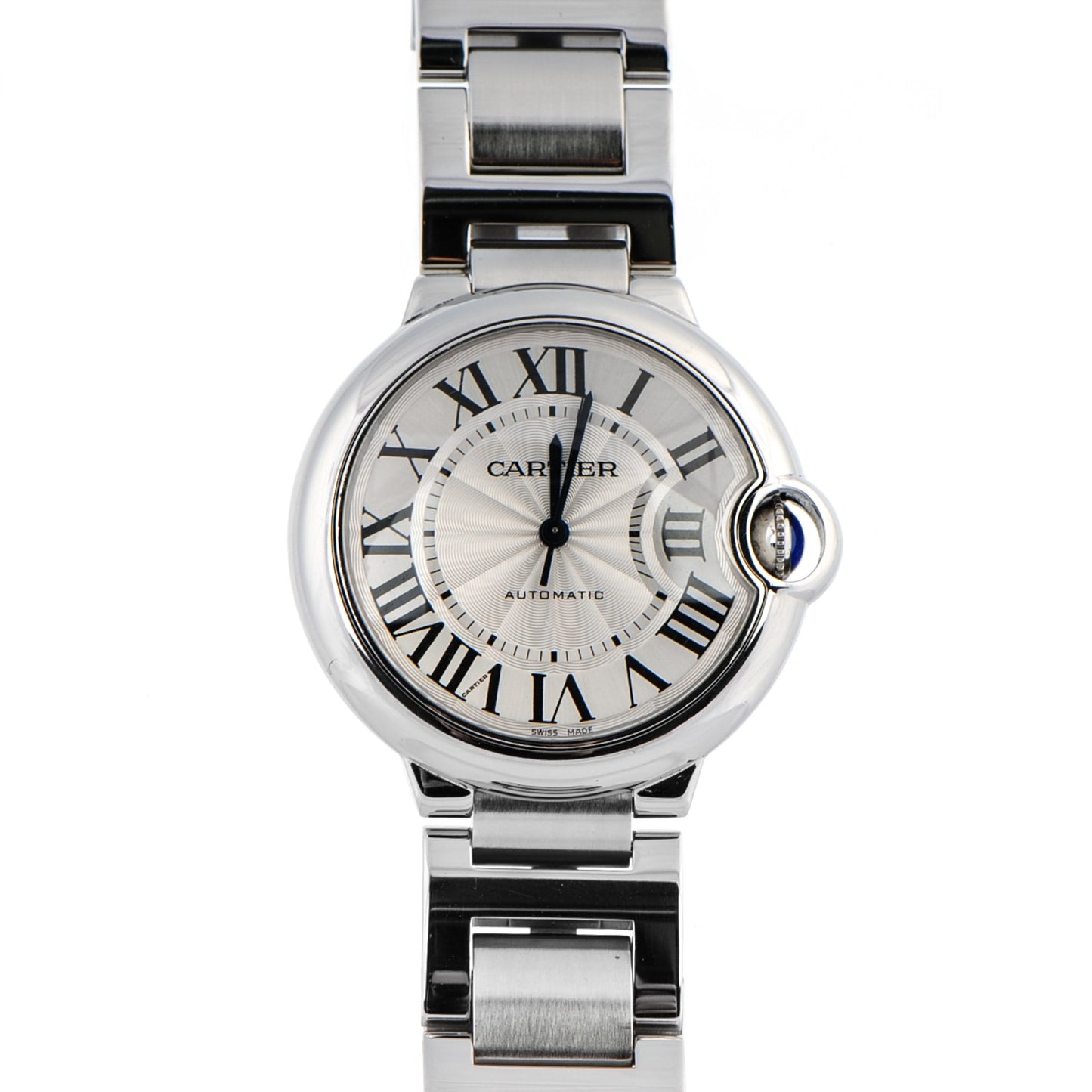 Stainless Steel 36mm Ballon Bleu De Automatic Watch