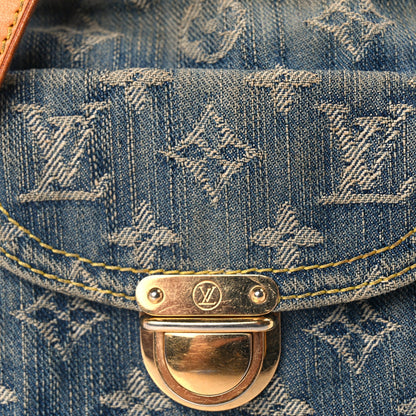 Louis Vuitton Monogram Denim Danube Blue 6 of 8