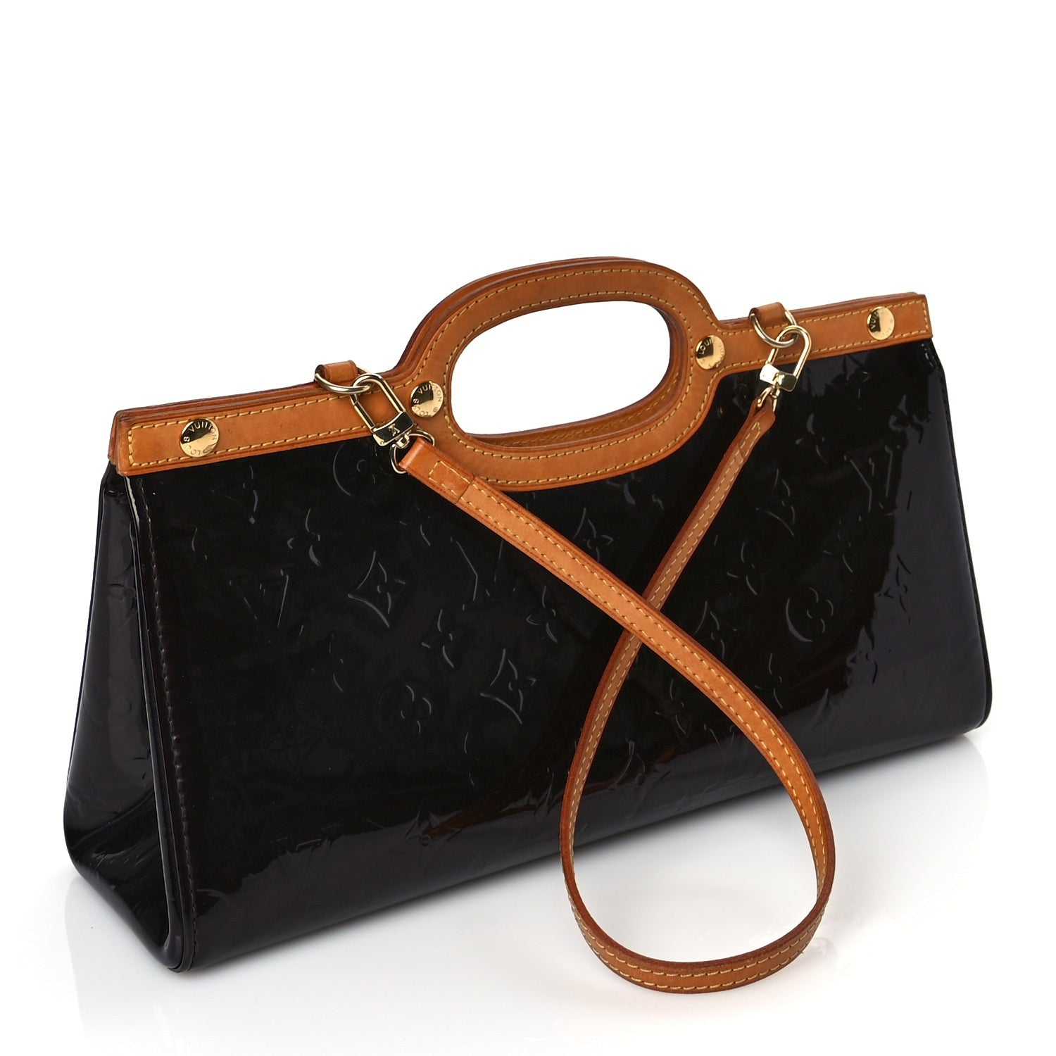 Louis Vuitton Vernis Roxbury Drive  Amarante 2 of 8