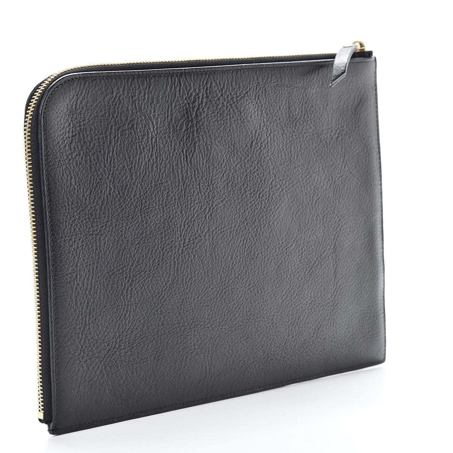 Natural Leather Pouch Black