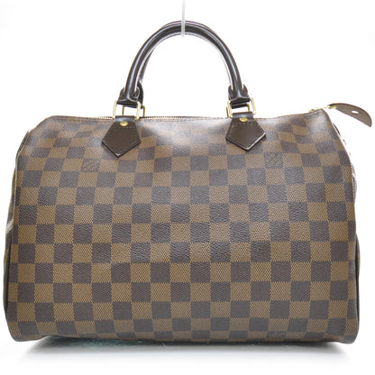 Louis Vuitton Damier Ebene Speedy 30 1 of 9
