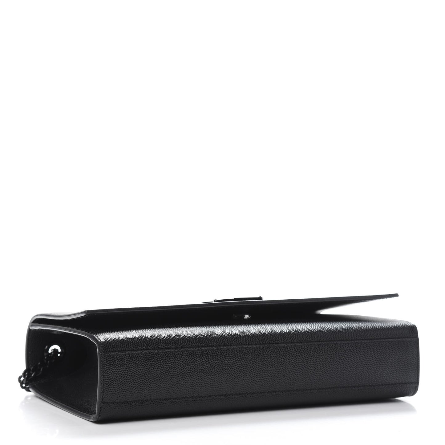 Grain De Poudre Medium Classic Monogram Kate Satchel Black