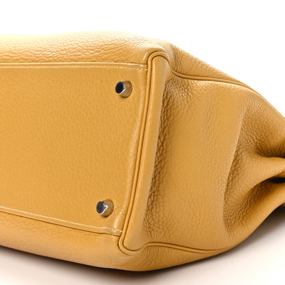 Hermes Taurillon Clemence Kelly Retourne 35 Curry 10 of 13