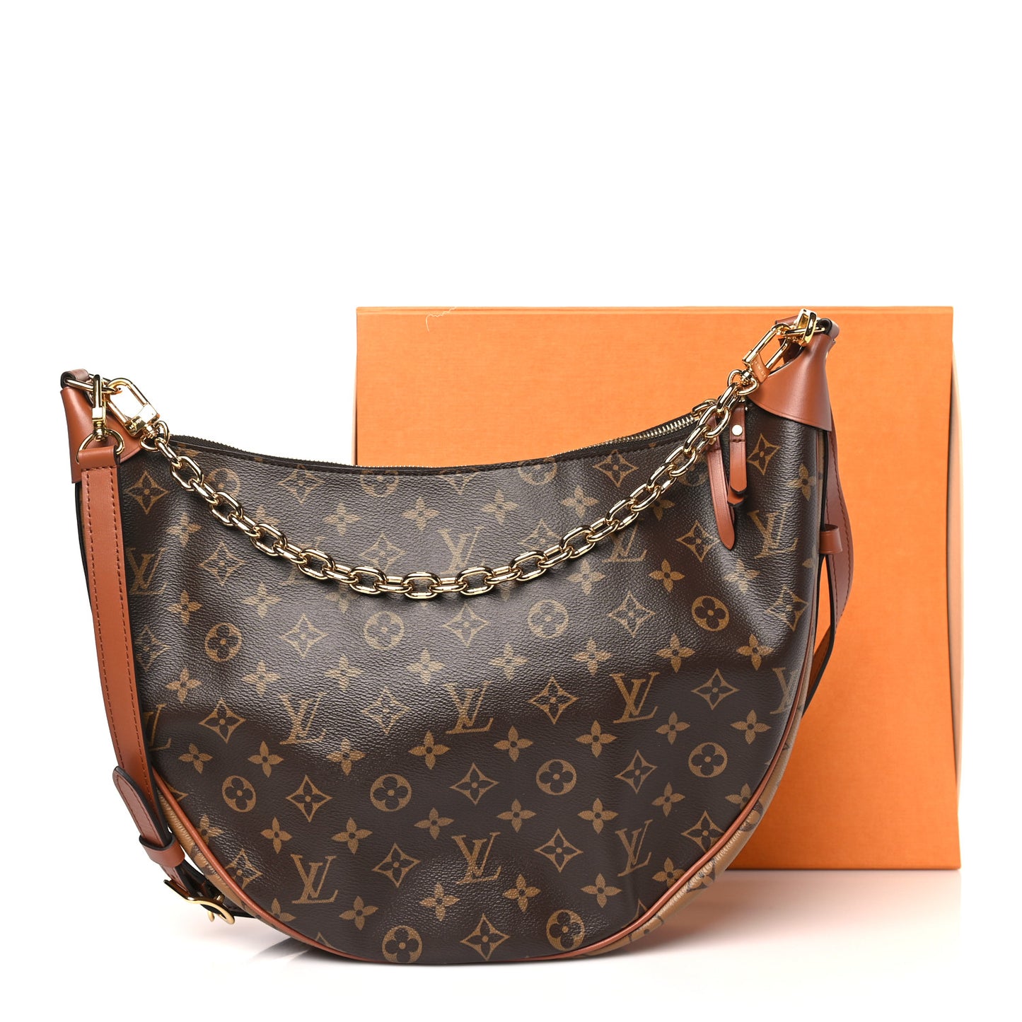 LOUIS VUITTON Reverse Monogram Loop Hobo