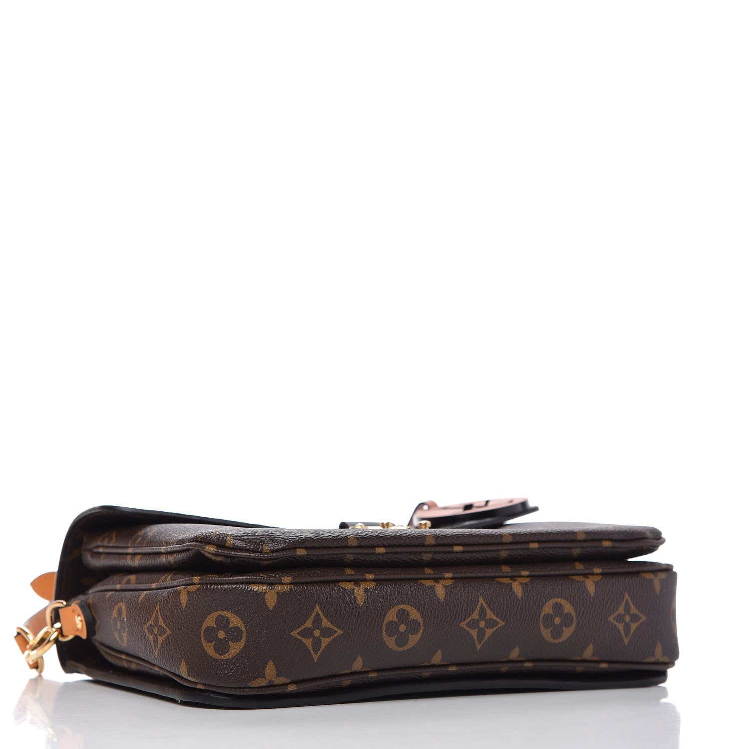 Louis Vuitton Monogram Braided Pochette Metis Coquelicot 4 of 10