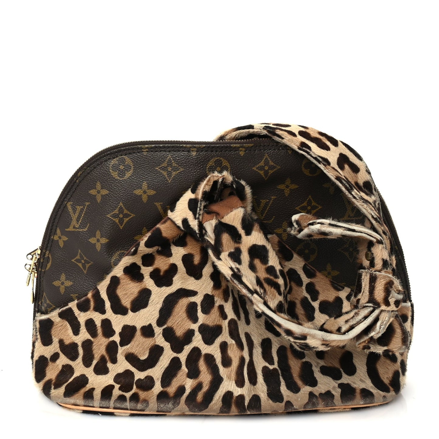 Monogram Azzedine Alaia Leopard Alma