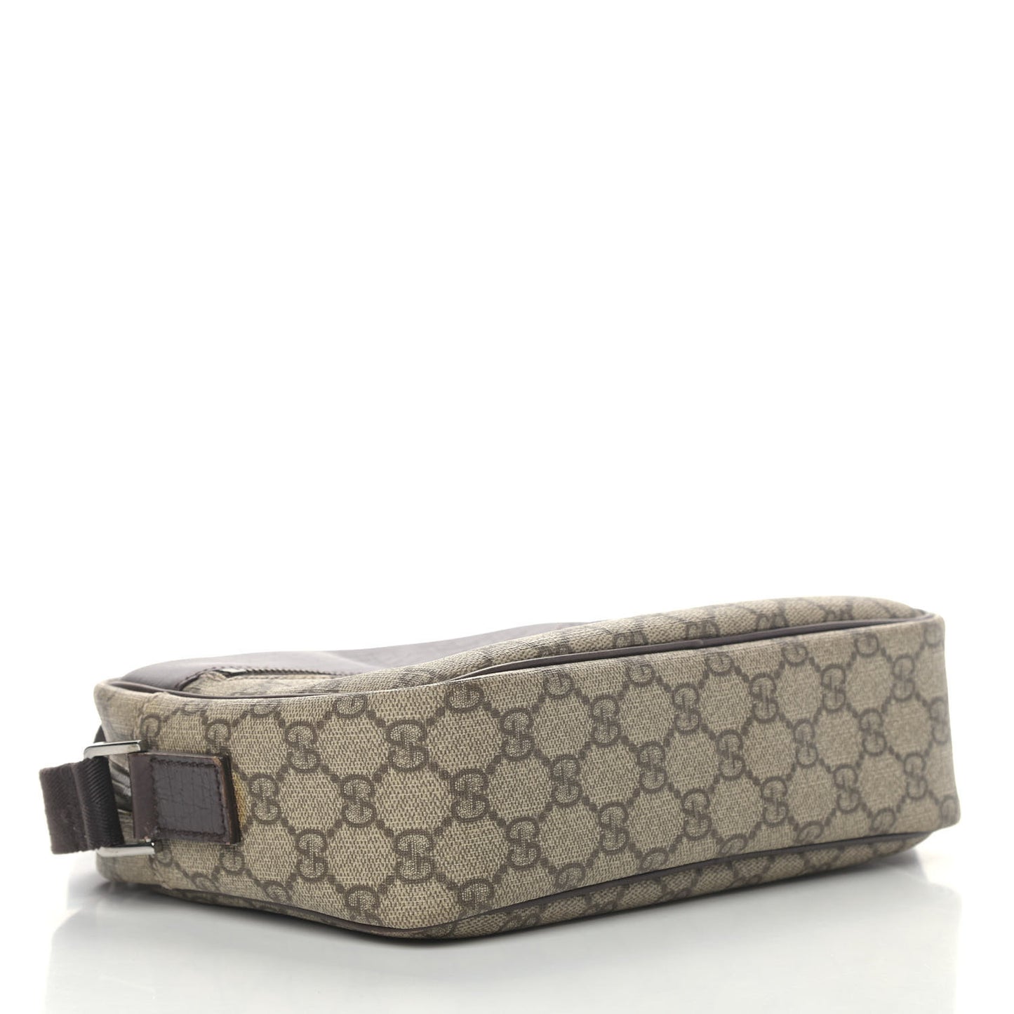 GG Plus Monogram Shoulder Bag Dark Brown