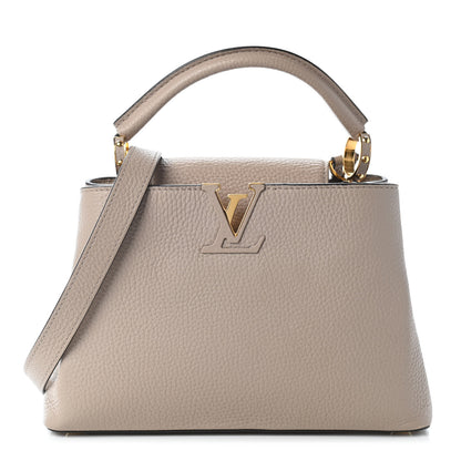 Louis Vuitton Taurillon Capucines BB Galet 1 of 8