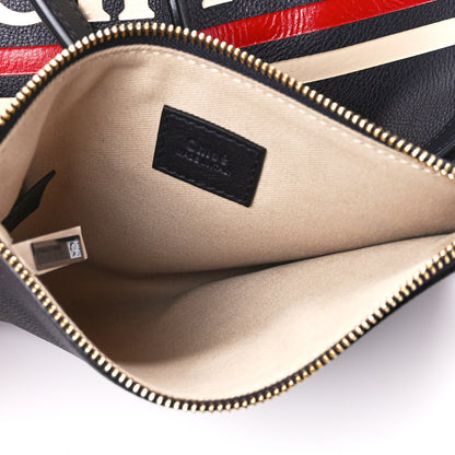 Chloe Smooth Calfskin Medium Vick Tote Full Blue 7 of 17