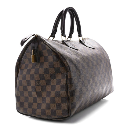 Louis Vuitton Damier Ebene Speedy 35 3 of 12