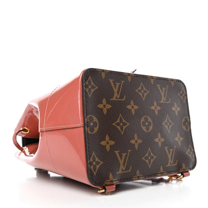 Louis Vuitton Patent Monogram Hot Springs Backpack Vieux Rose 3 of 4