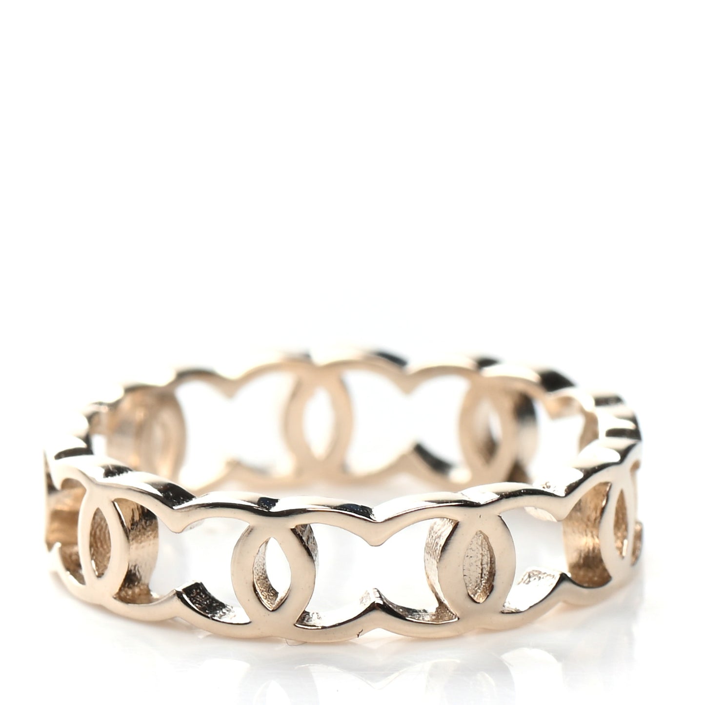 Metal CC Ring 6 52 Gold