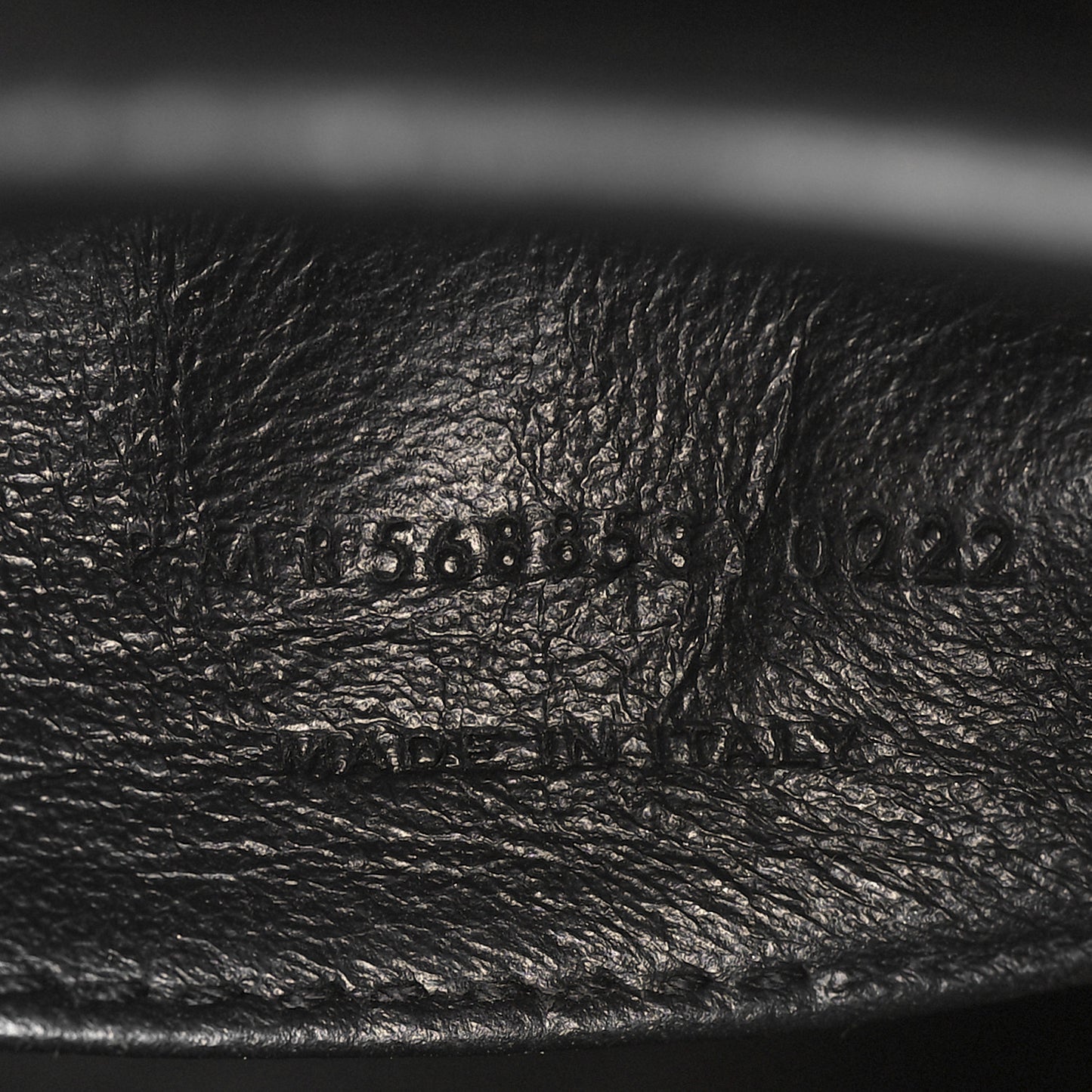 Calfskin Monogram Baby Cabas Black