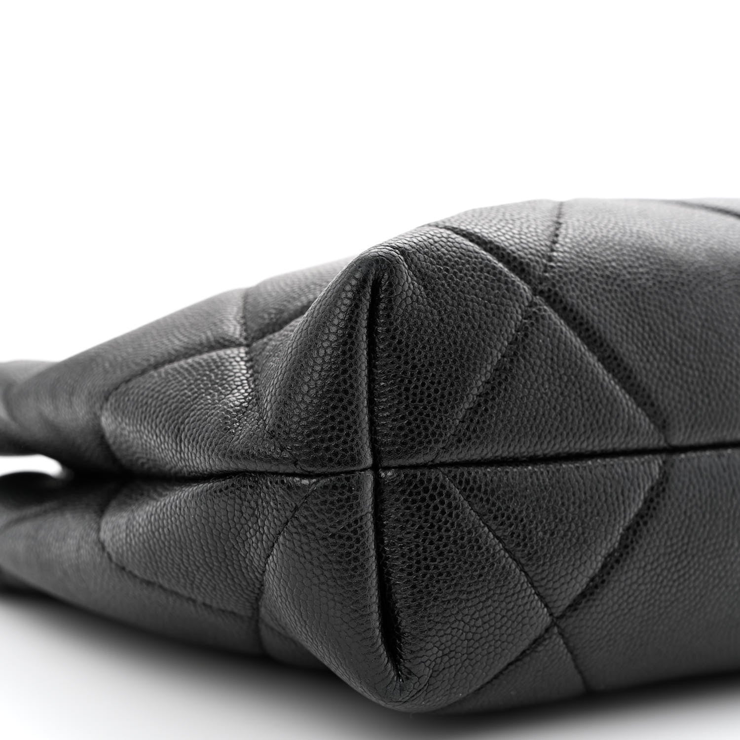 Chanel Caviar Quilted A Real Catch Clutch Black 9 of 10