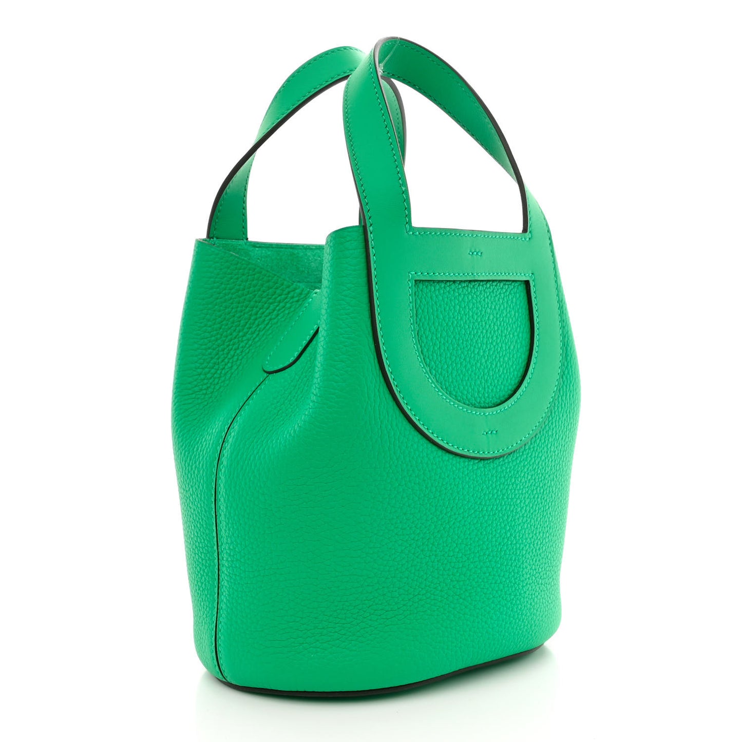 Taurillon Clemence Swift In-The-Loop 18 Bag Vert Comics