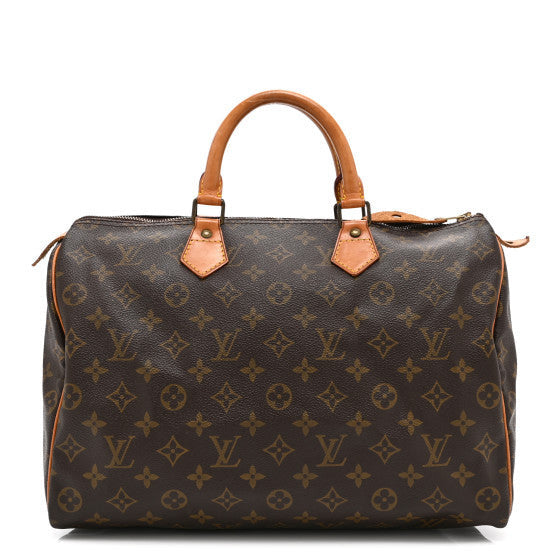 Louis Vuitton Monogram Speedy 35 1 of 9