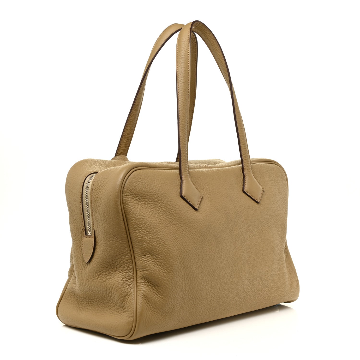 Hermes Taurillon Clemence Victoria II 35 Camel 3 of 14