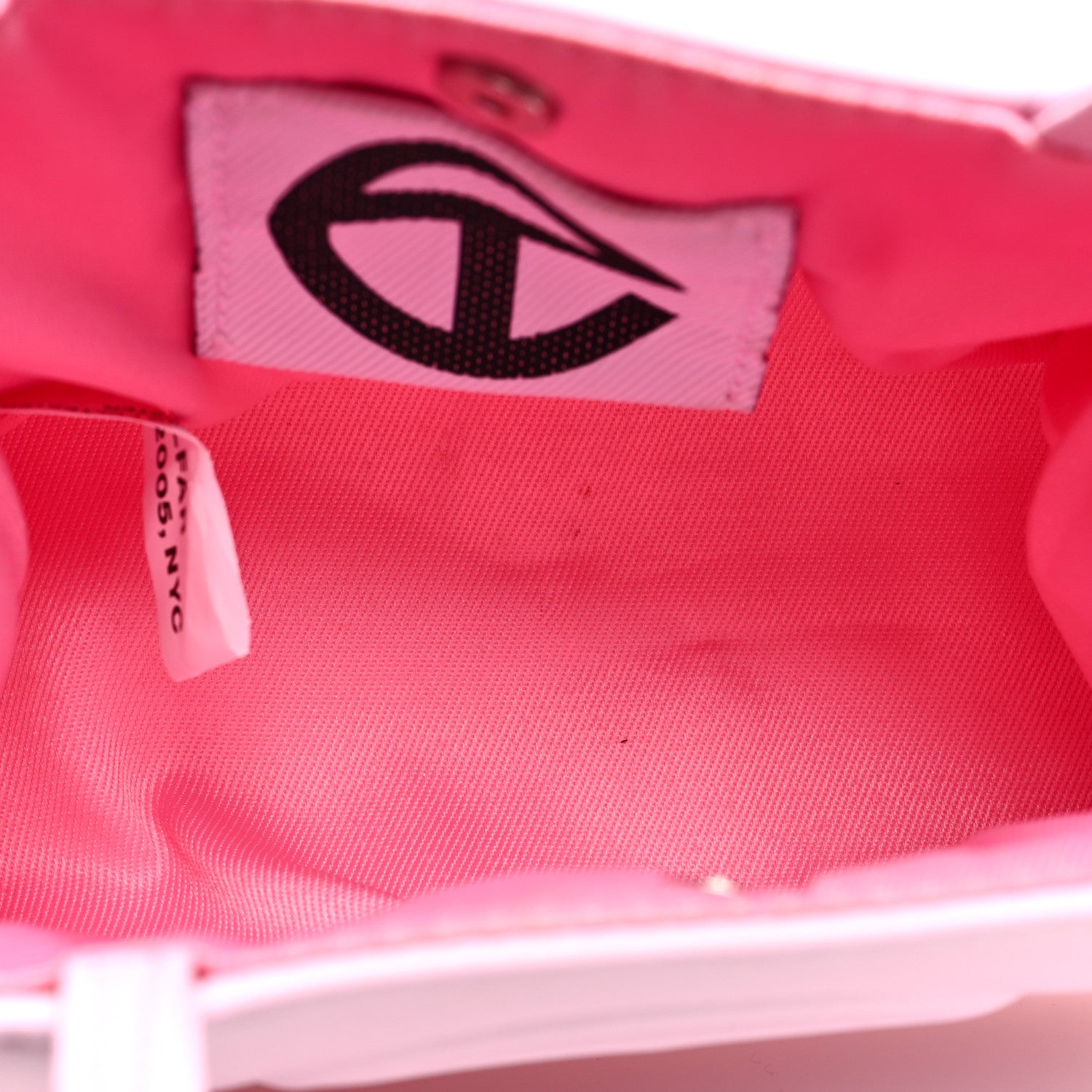 Telfar Vegan Leather Small Shopping Bag Bubblegum 5 of 9