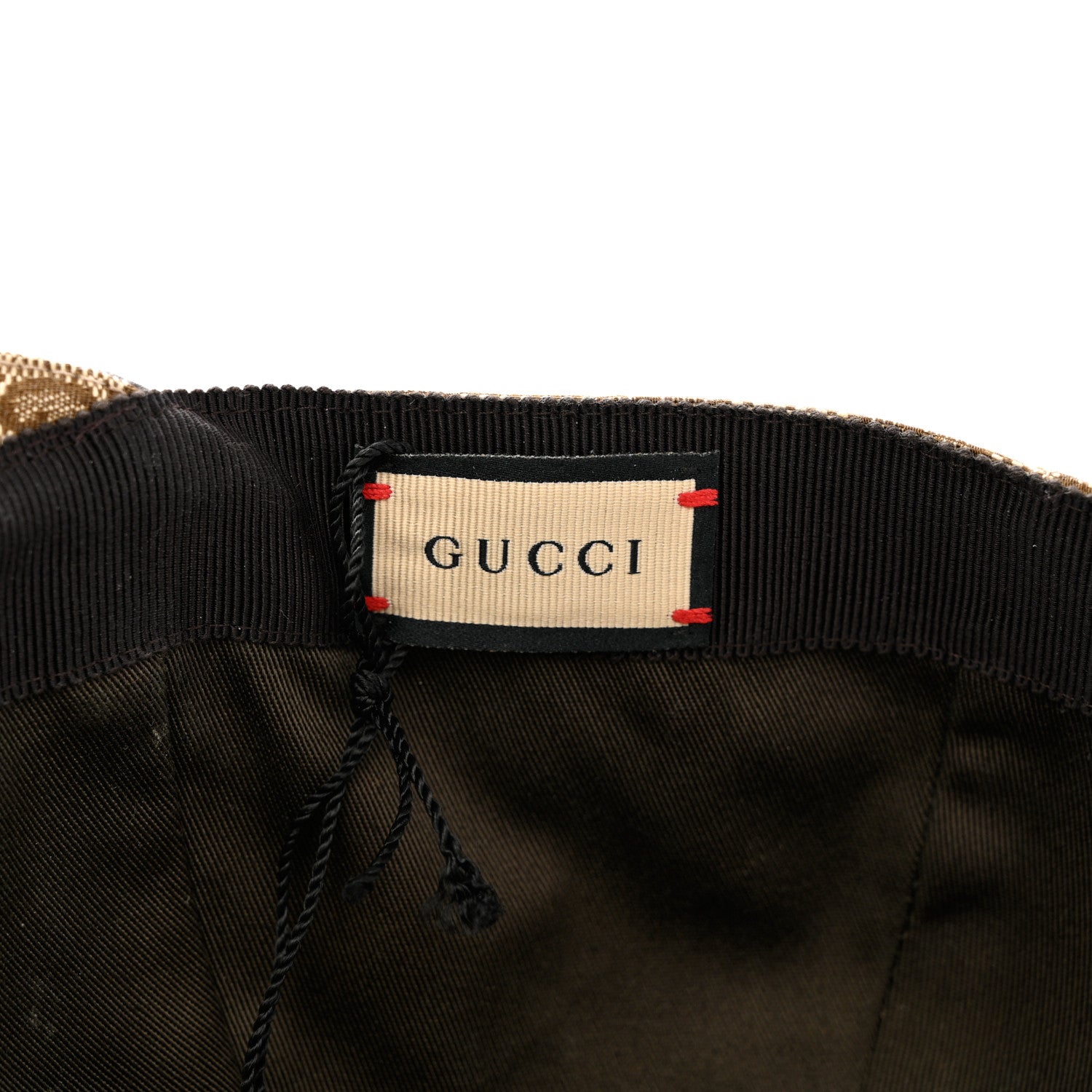 Gucci Monogram Web Baseball Hat XL Beige Cocoa 8 of 11